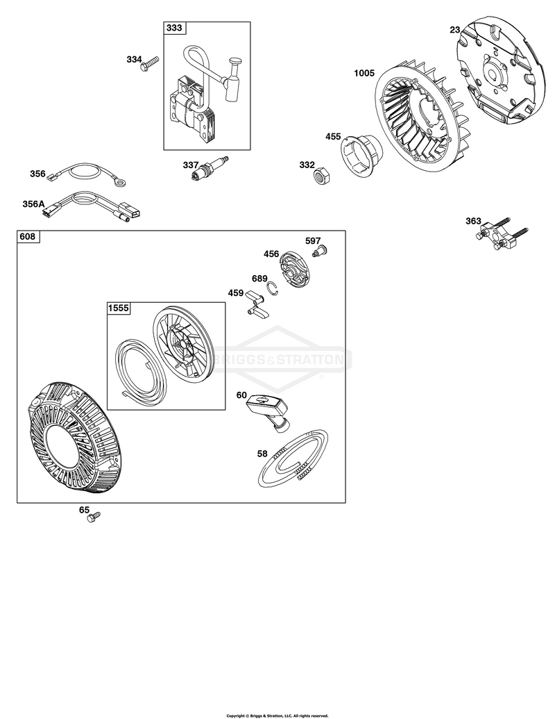 Flywheel, Ignition, and Starter Group