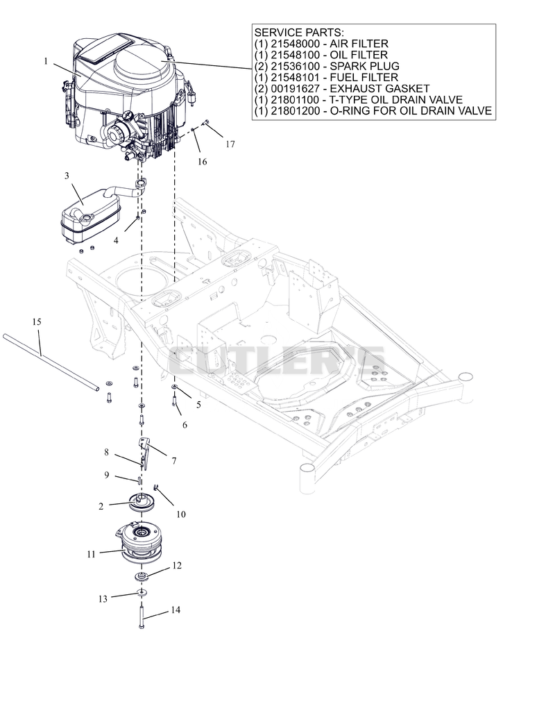 Engine - Kawasaki FR730V