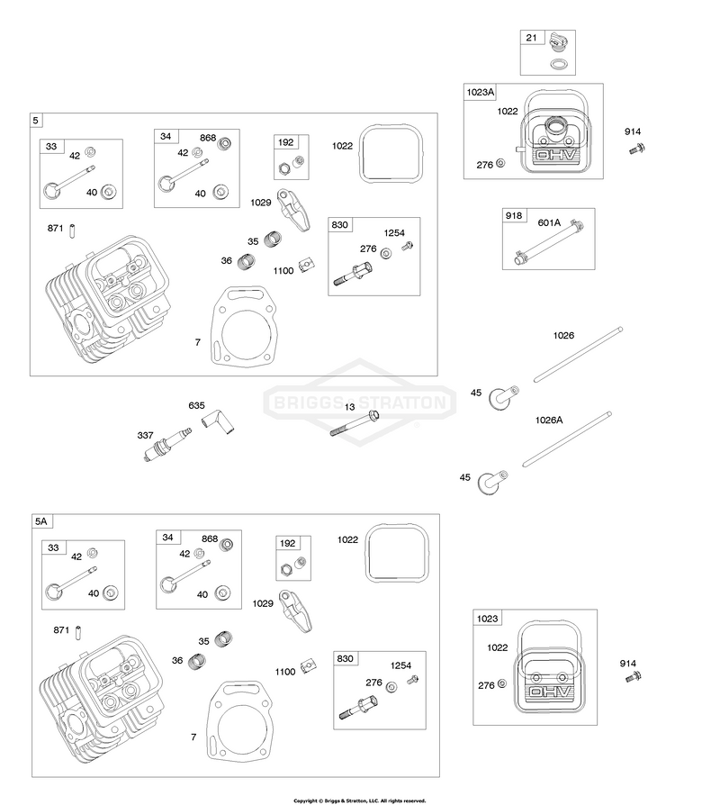 Cylinder Heads, Rocker Covers, Push Rods