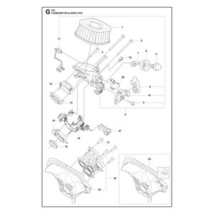 CARBURETOR AND AIR FILTER
