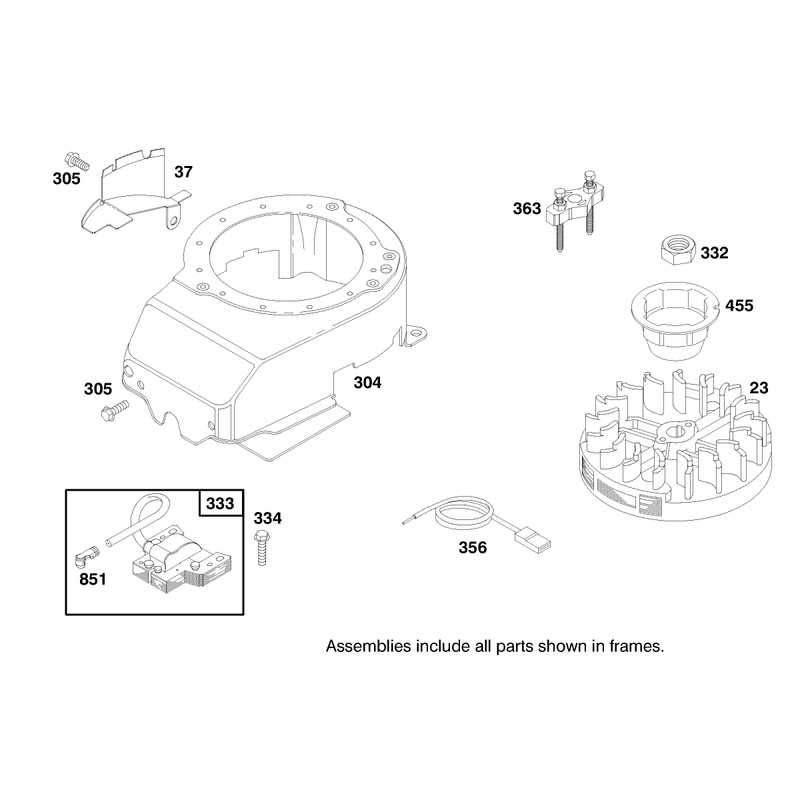 Engine Briggs and Stratton Model 12h802-0658-01