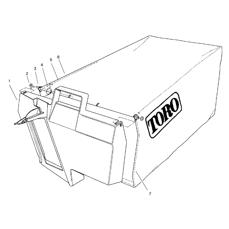 Grass Bag Assembly No 98-9220