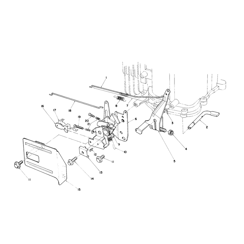 Governor Assembly (engine No. Vmg6, Vmj8 & Vmk9)