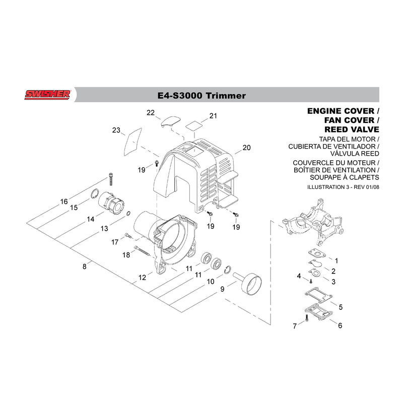 ENGINE COVER / FAN COVER /