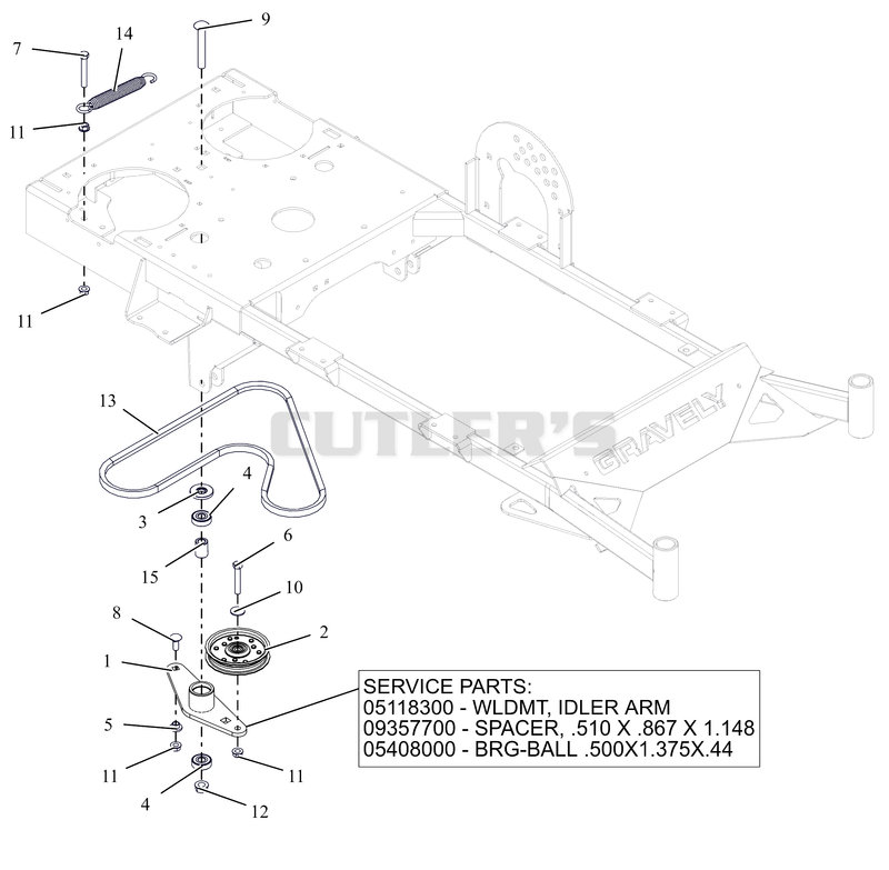 Transaxle Drive - 36"