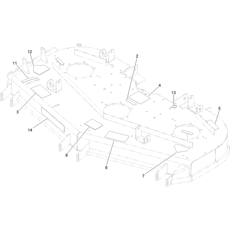 Deck Decal Assembly No 114-4478