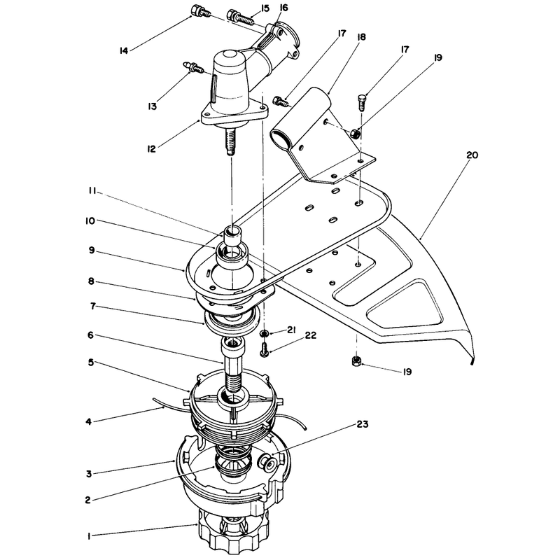 Cutter Head & Gear Box Assembly