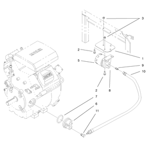 Remote Oil Filter Assembly