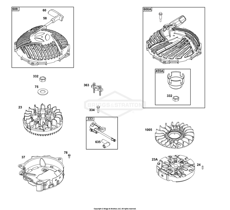 Flywheel, Ignition, and Starter Group