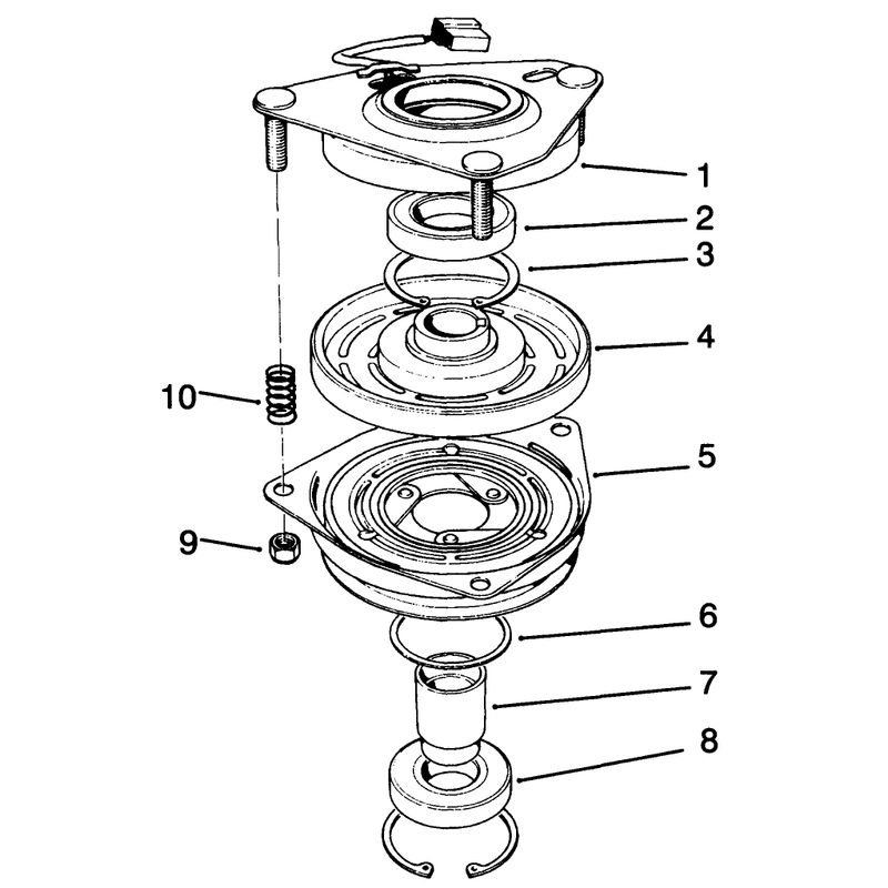 Clutch Assembly No 54-3200