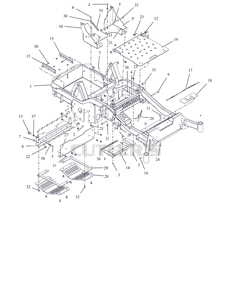 Frame - 60" - RD