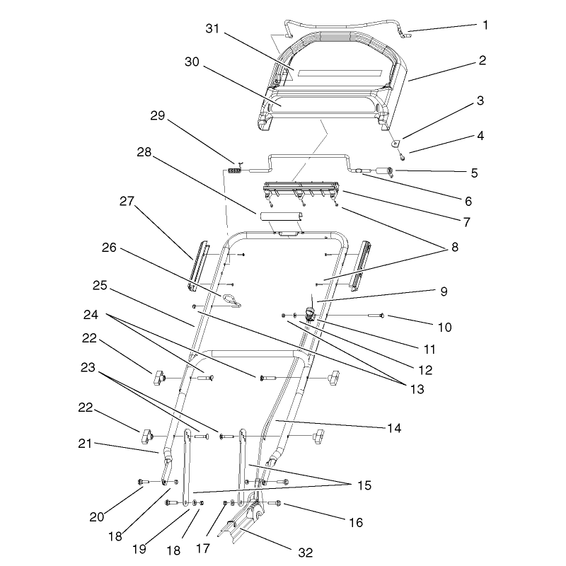 Handle and Control Assembly