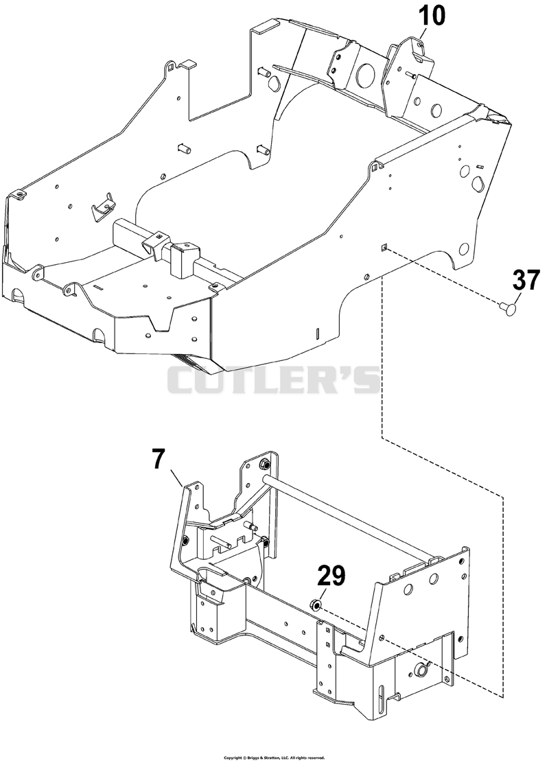 Main Body & Engine Assembly - 5