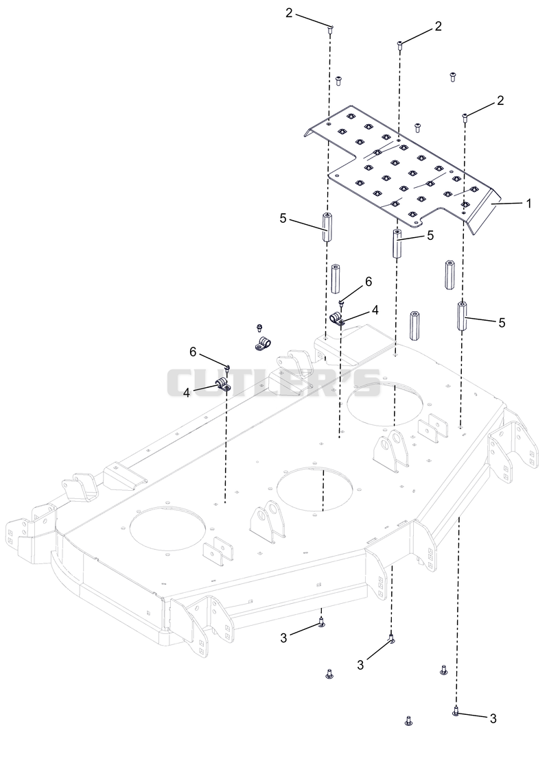 Deck Step Platform - 48" - RD