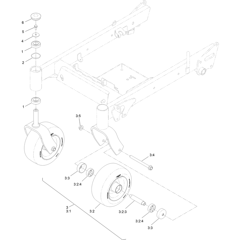 Caster Wheel Assembly