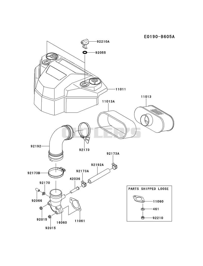 AIR-FILTER/MUFFLER(BS16)