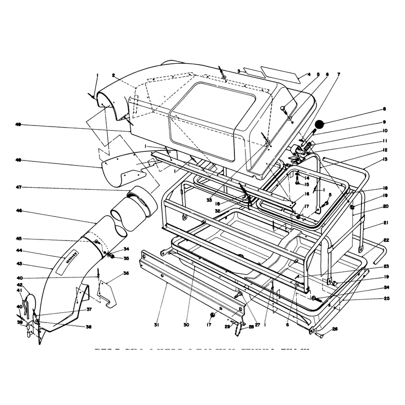 Easy Fill Grass Catcher Model 59120