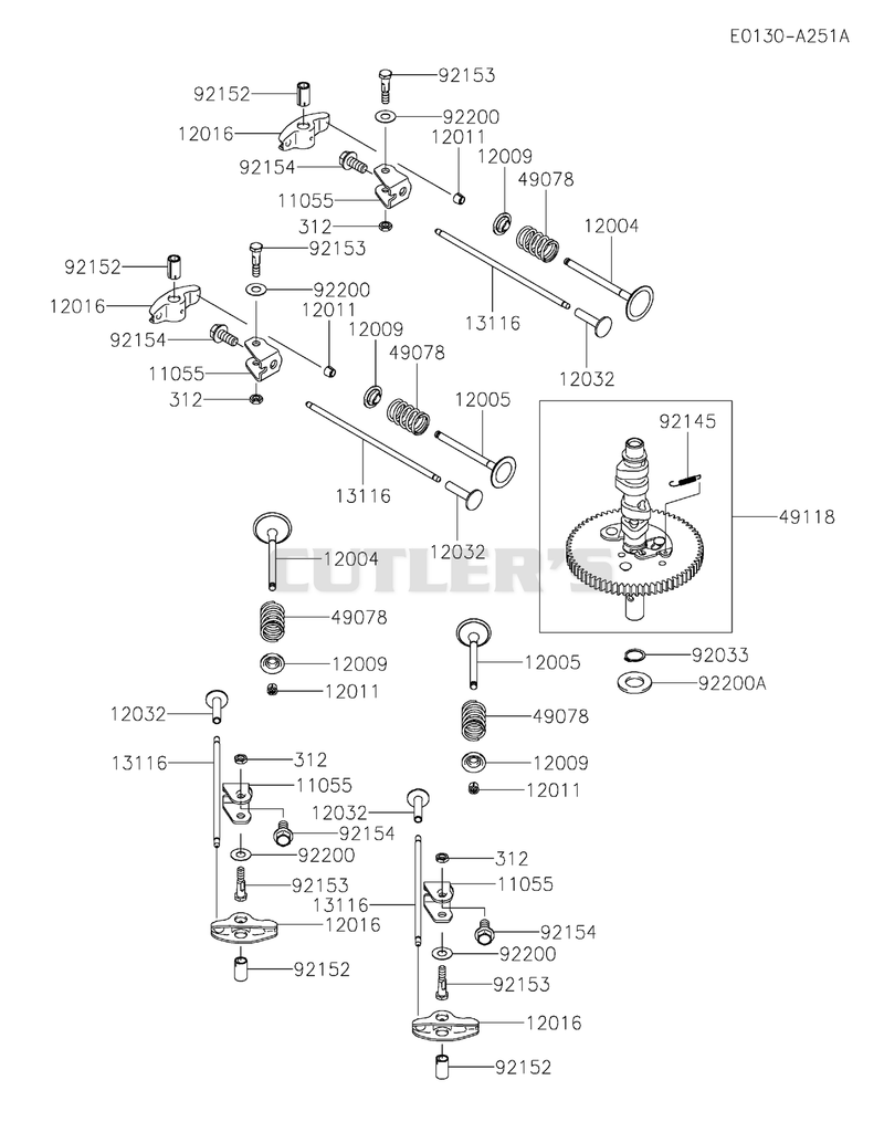 VALVE/CAMSHAFT