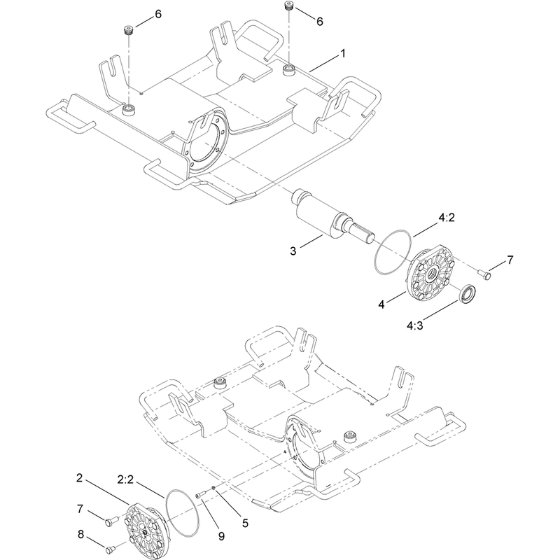 Base Assembly No 125-6237