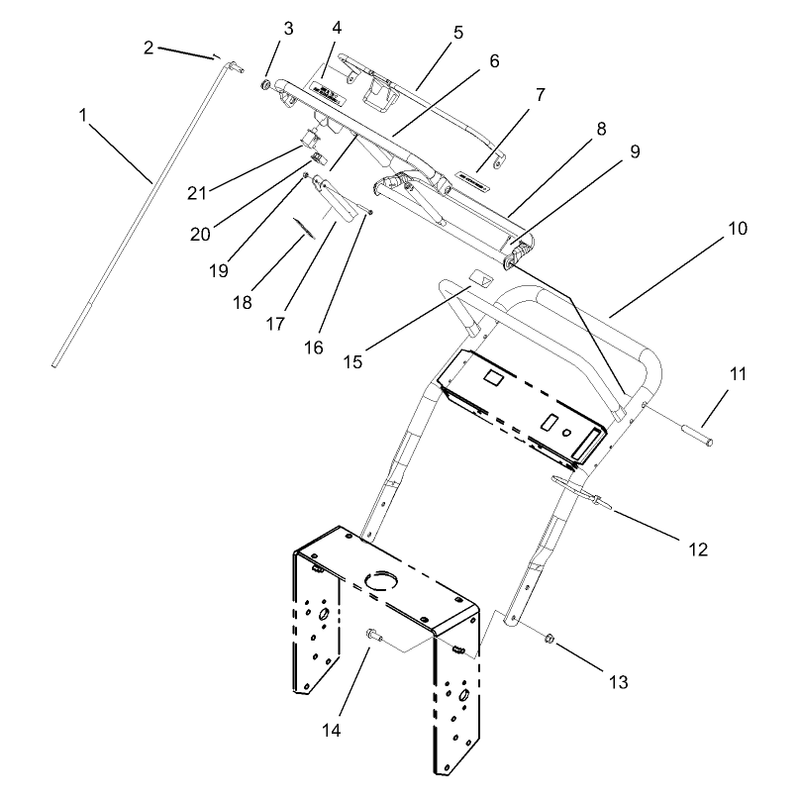 Upper Handle Assembly