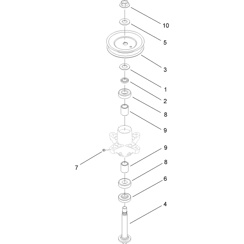 Spindle Assembly No 112-0370