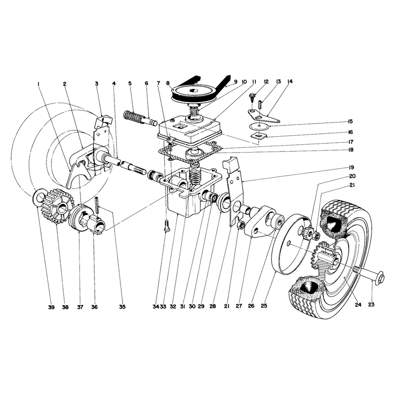 Gear Box Assembly Model No 20571
