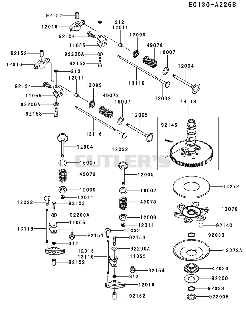 VALVE/CAMSHAFT