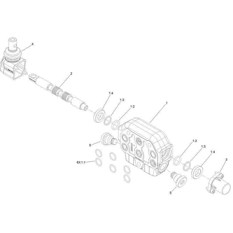 Series Valve Section Assembly No 139-1339