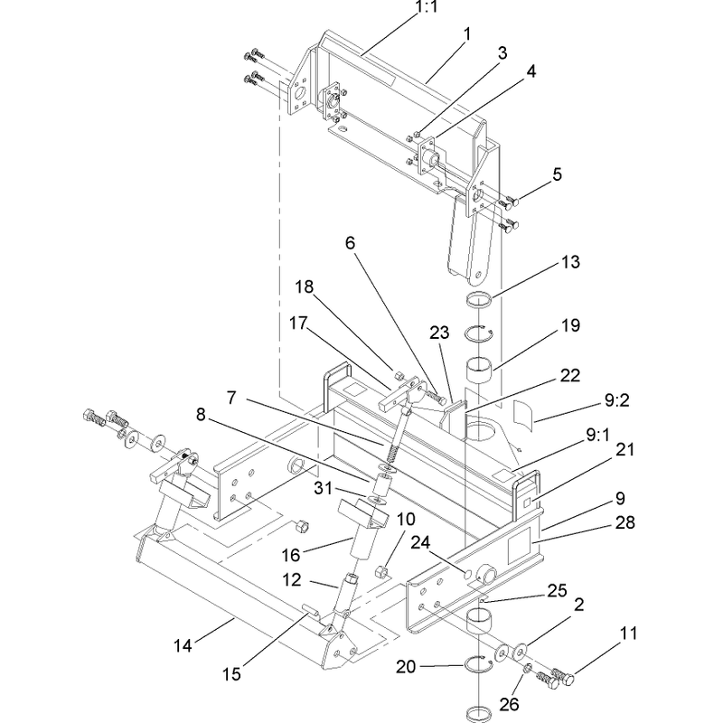 Main Mount Assembly