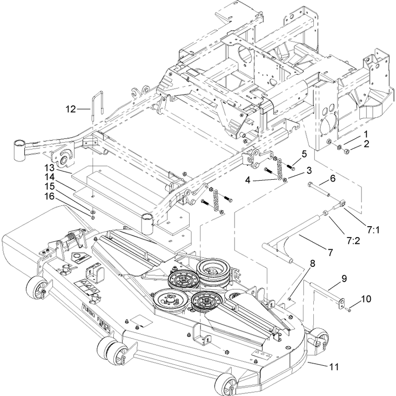 Deck Connection Assembly
