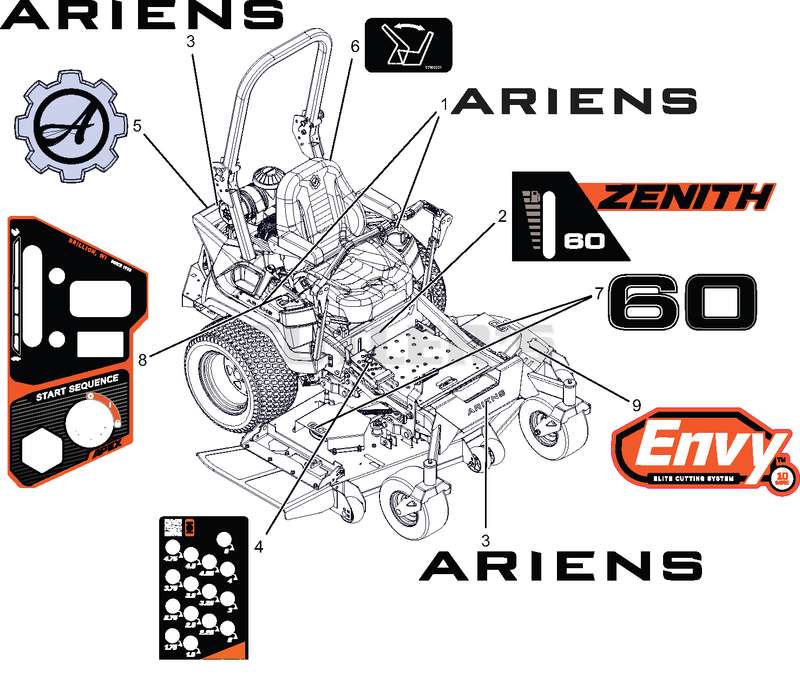 Decals – Style – 60" – ZENITH