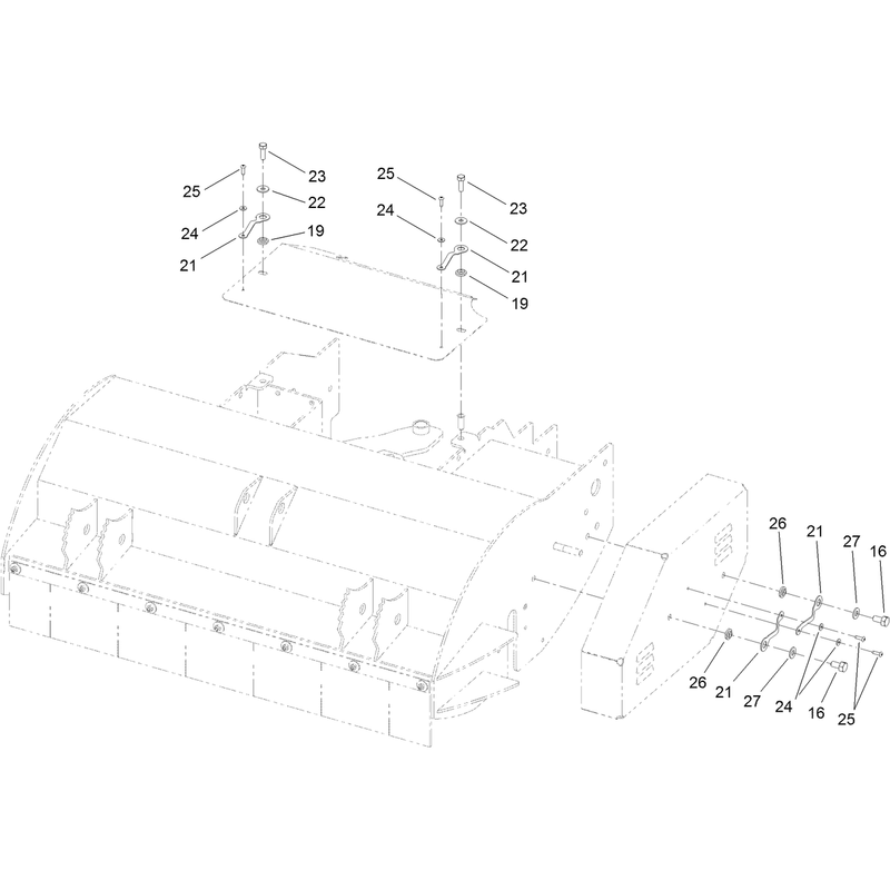 Top Guard and Side Belt Cover Assembly