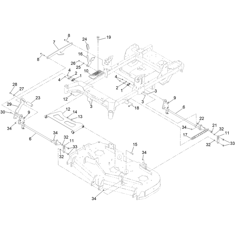 Deck Lift Assembly