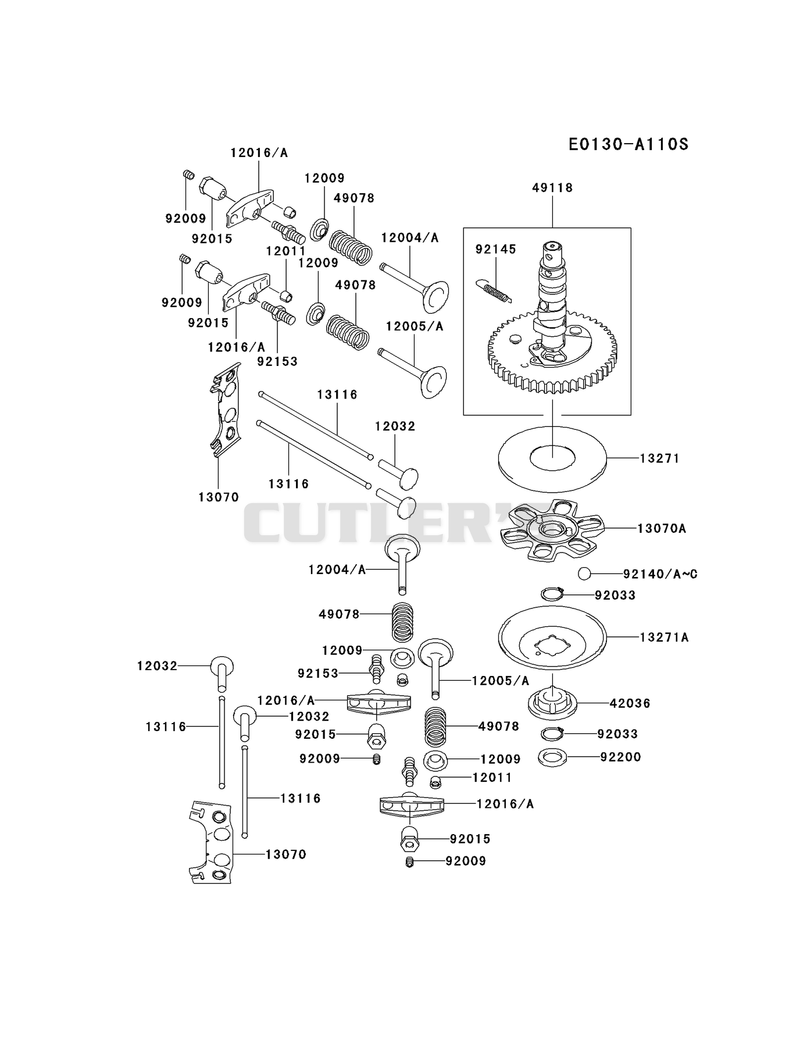 VALVE/CAMSHAFT
