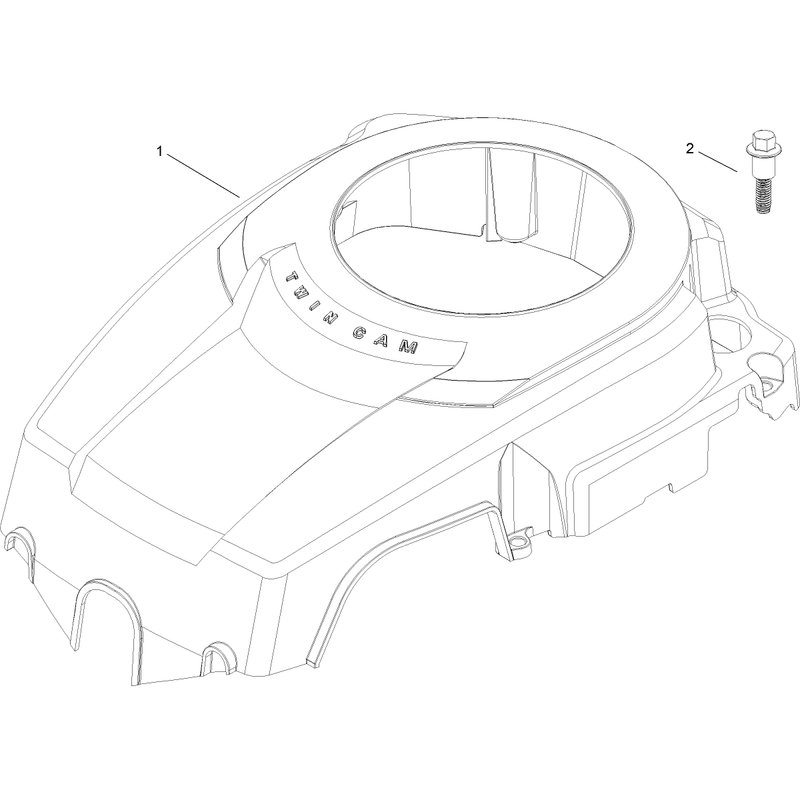 Blower Housing Assembly Kohler SV540-0019
