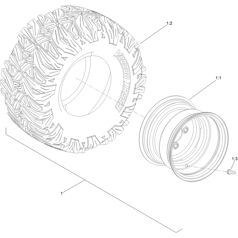 Rear Wheel Assembly