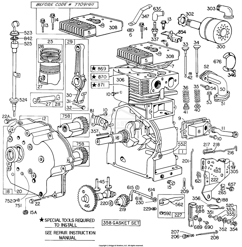 Cylinder,Crankcase,Piston
