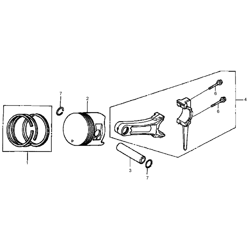 Piston Assembly Honda GX390K1QNE2