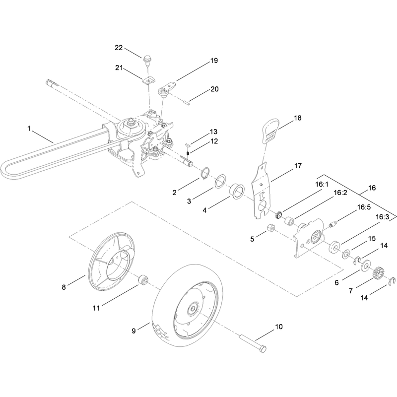 Height of Cut and Rear Wheel Assembly