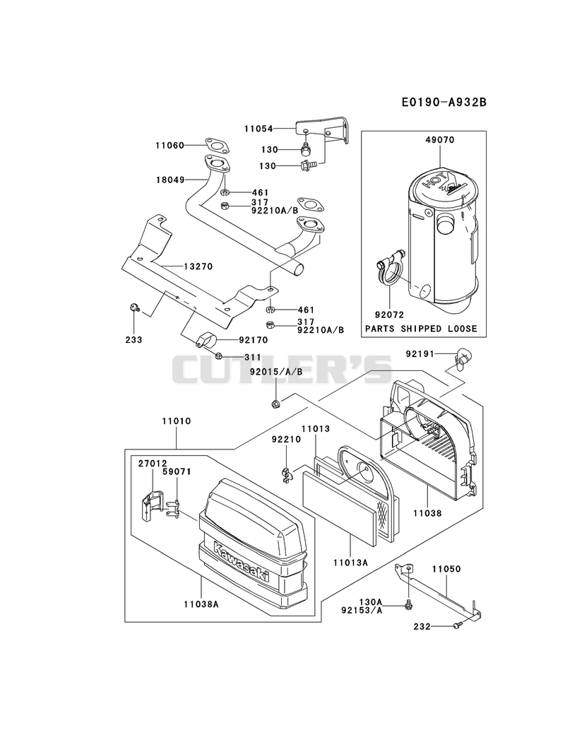 AIR-FILTER/MUFFLER