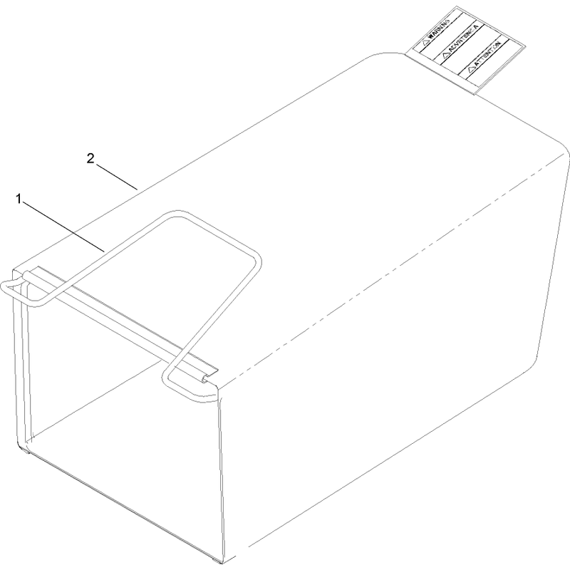Grass Bag Assembly No 110-2140