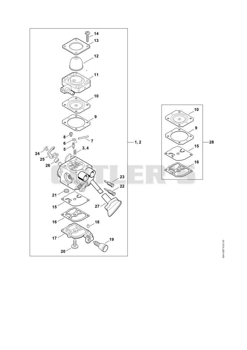 Carburetor 4241/32, 4241/22