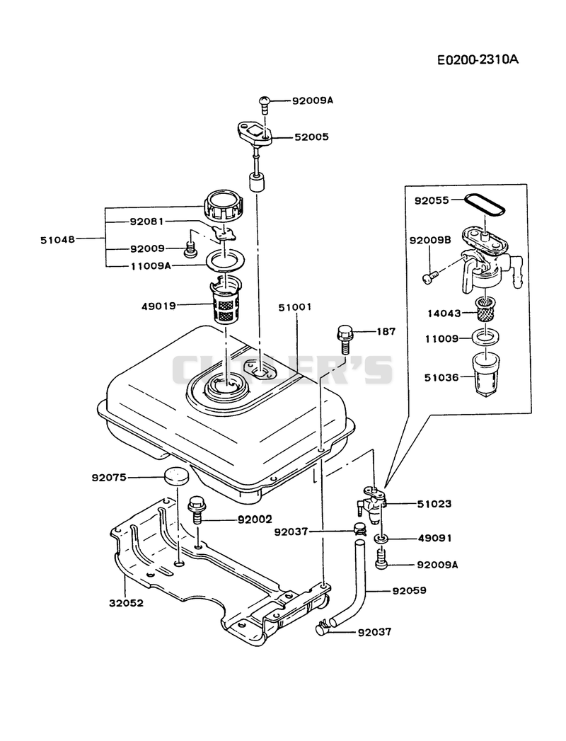 FUEL-TANK/FUEL-VALVE