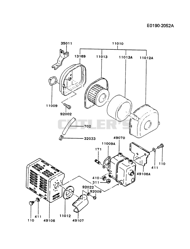AIR-FILTER/MUFFLER