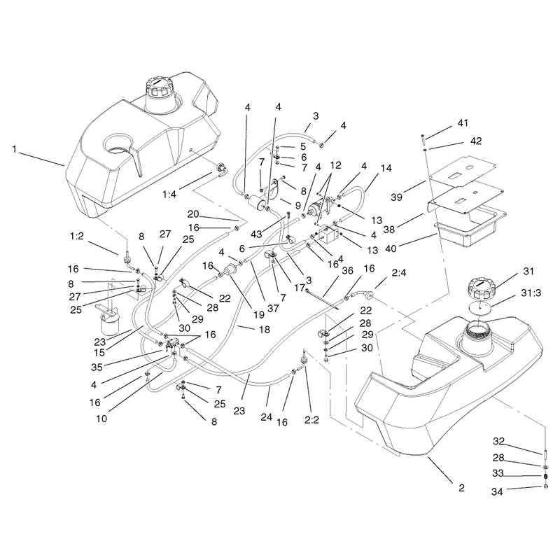 Fuel System Assembly