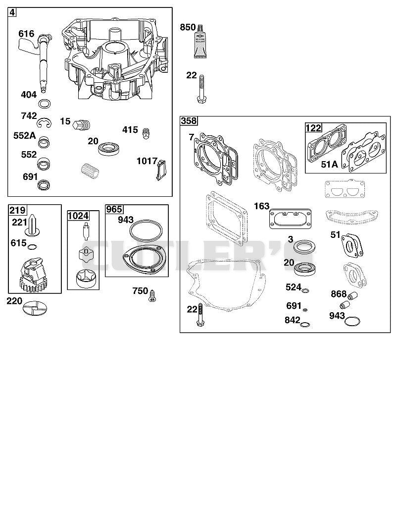 CRANKCASE COVER/SUMP GROUP