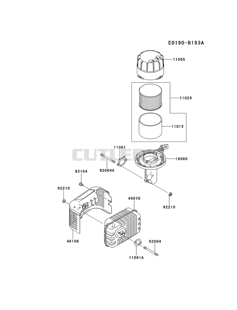 AIR-FILTER/MUFFLER