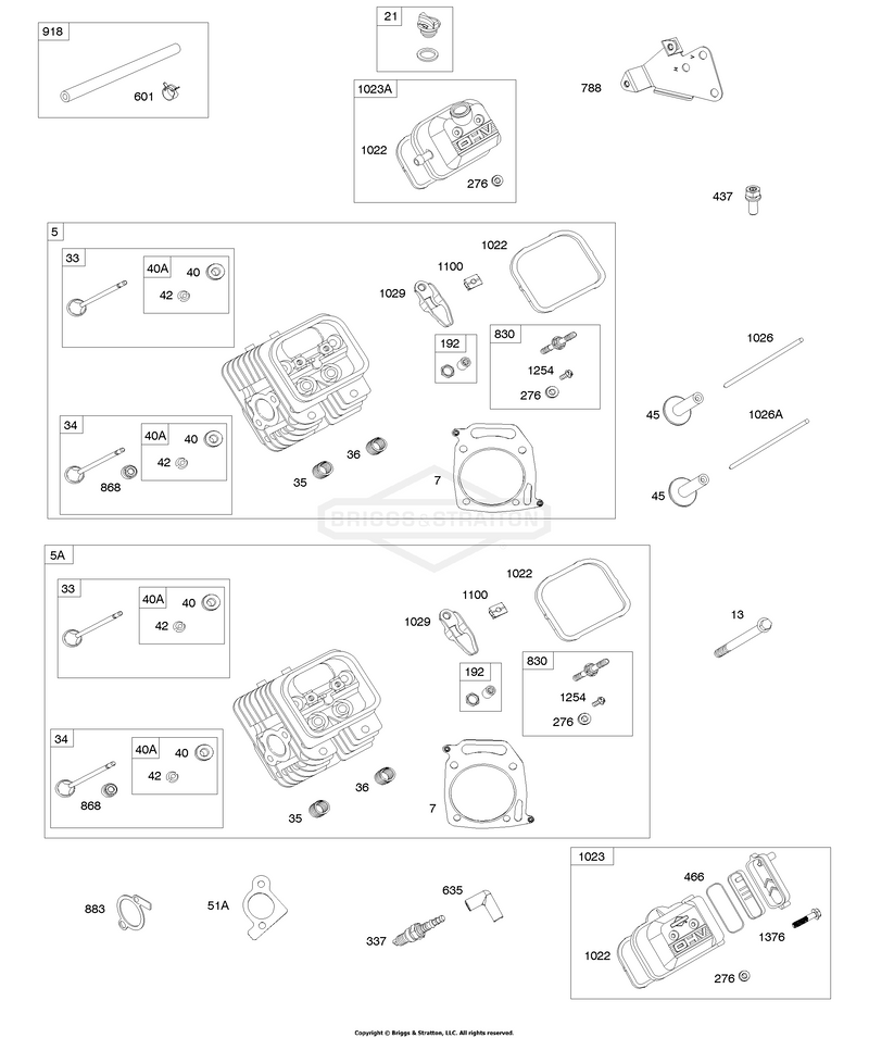 Cylinder Heads, Valve Covers