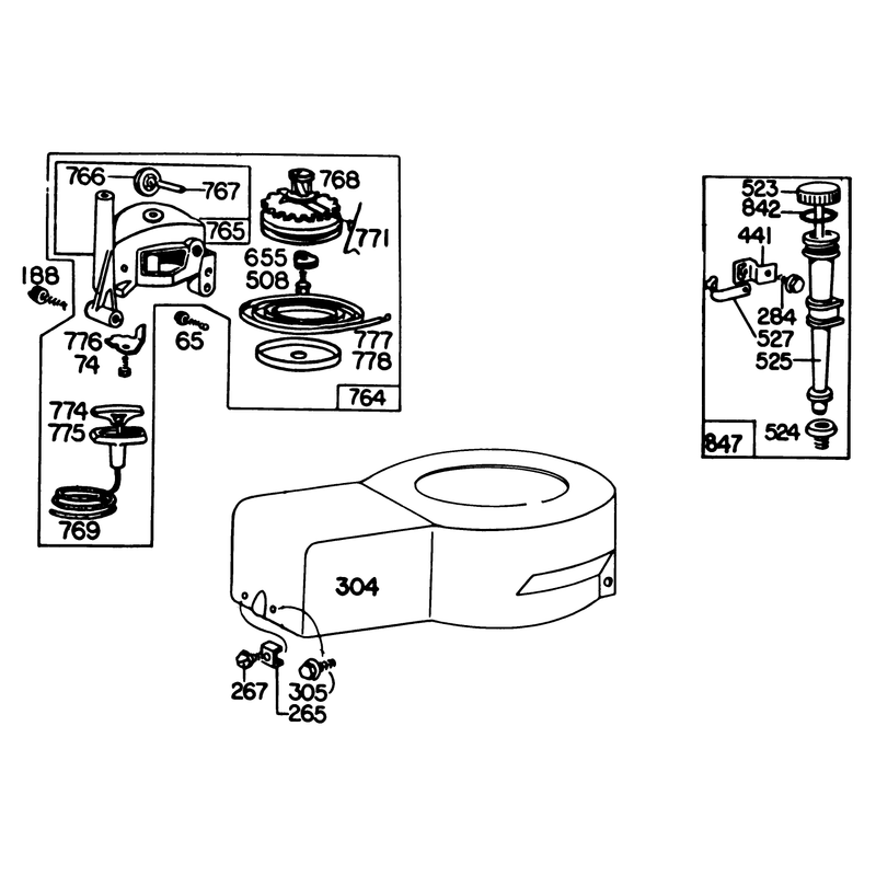 Starter and Shroud Assembly Model 92908-1956-01