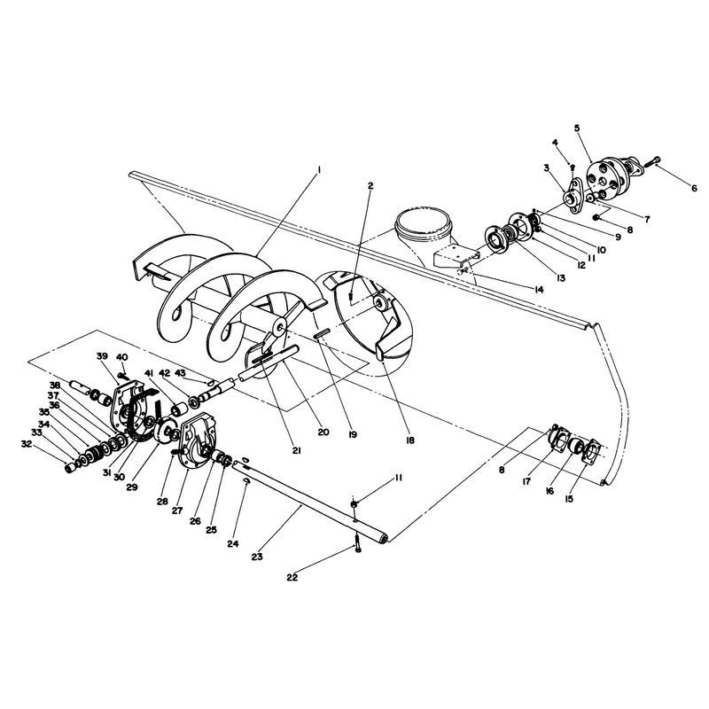 44in Snow Thrower Model No 30761 Optional Continued